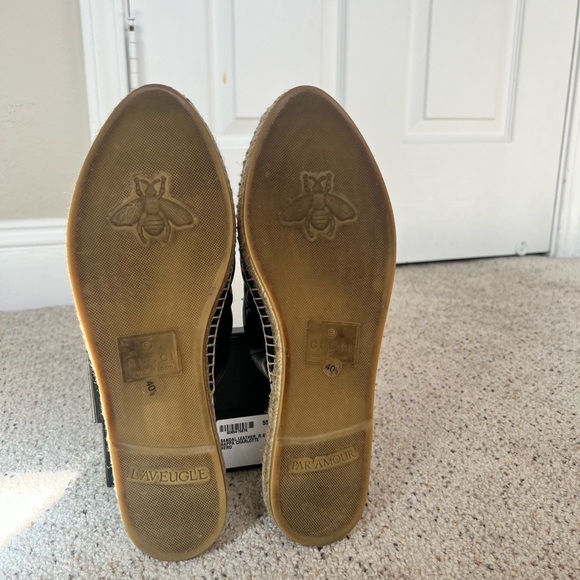 Gucci Napa Charlotte Leather Sandal Authentic - Picture 9 of 10